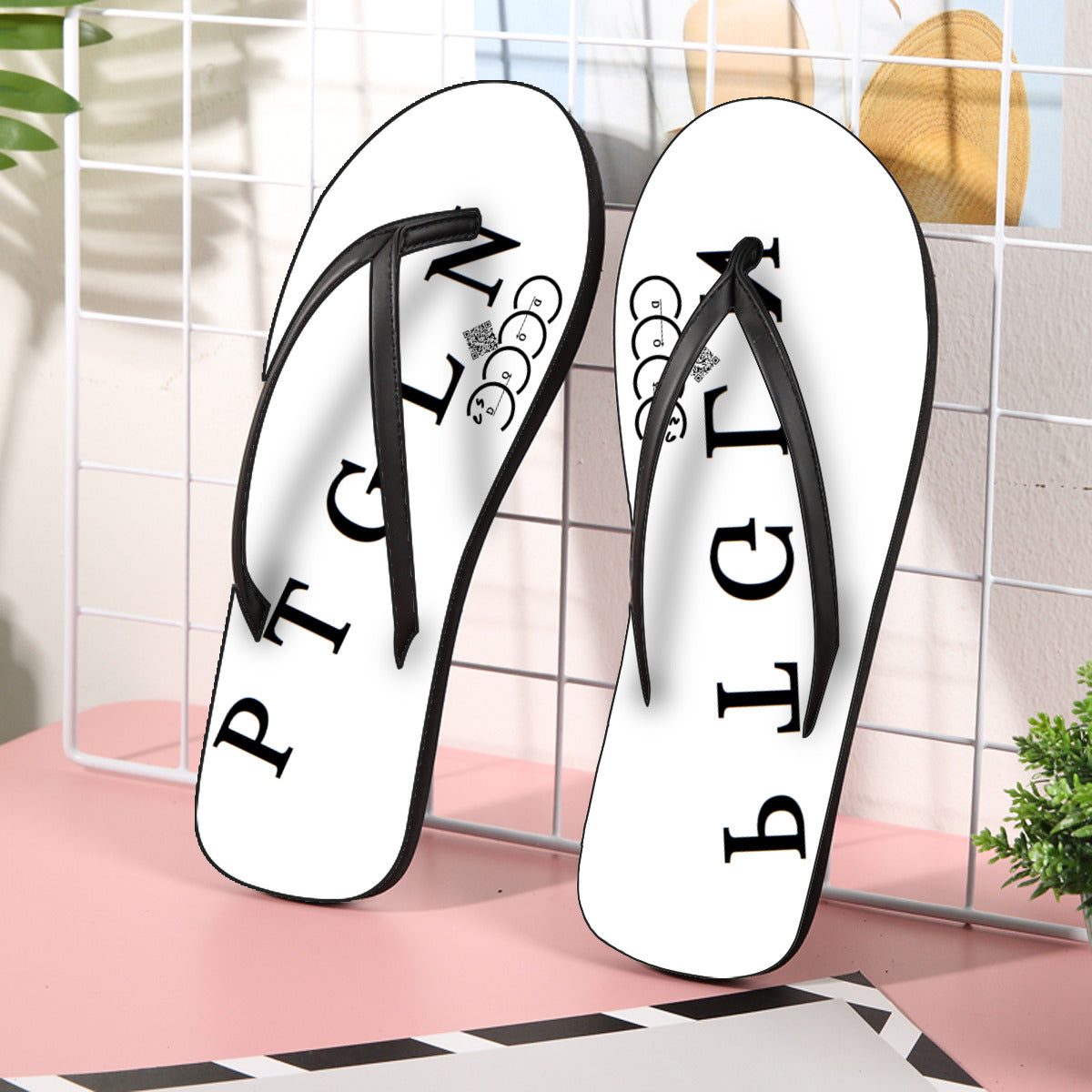 20) LOGO PTGLN FLIP FLOP uomo man